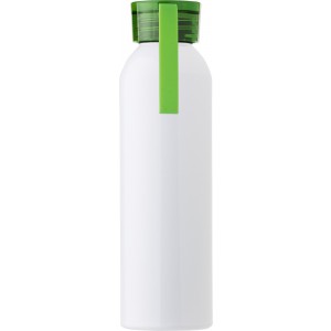 Alumnium palack, 650 ml, fehr/lime