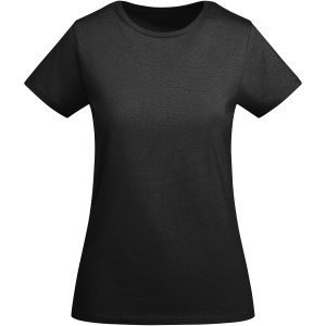 Roly Breda ni organikus pamut pl, Solid black (T-shirt, pl, 90-100% pamut)