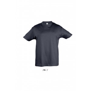 Sols Regent gyerekpl, Navy (T-shirt, pl, 90-100% pamut)